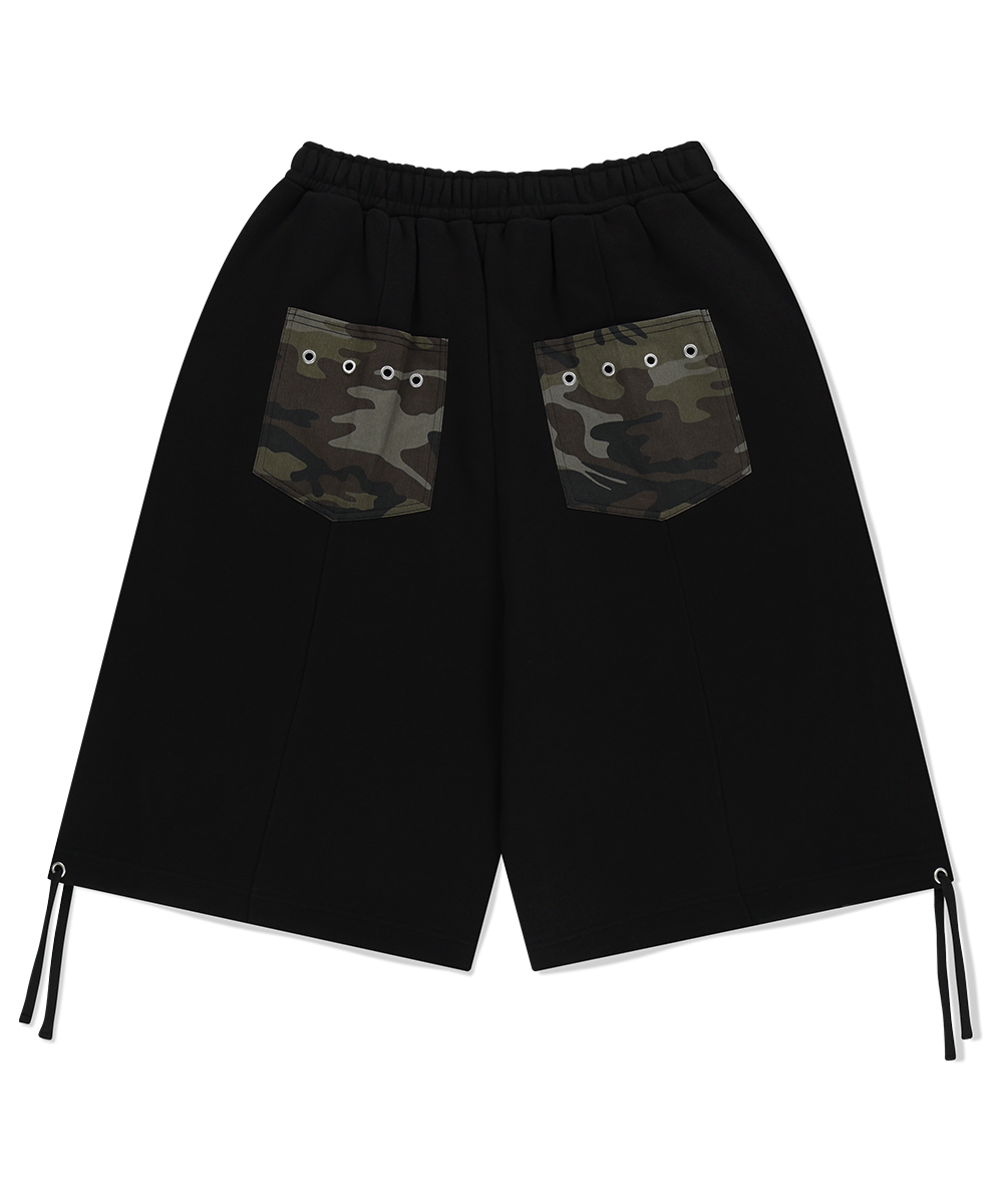 ★FANCYCLUB★CARGO LETTERING BERMUDA PANTS(KHAKI CAMO)★人気 Cargo Lettering Bermuda Pants(Khaki Camo) F25QD889 - FANCY