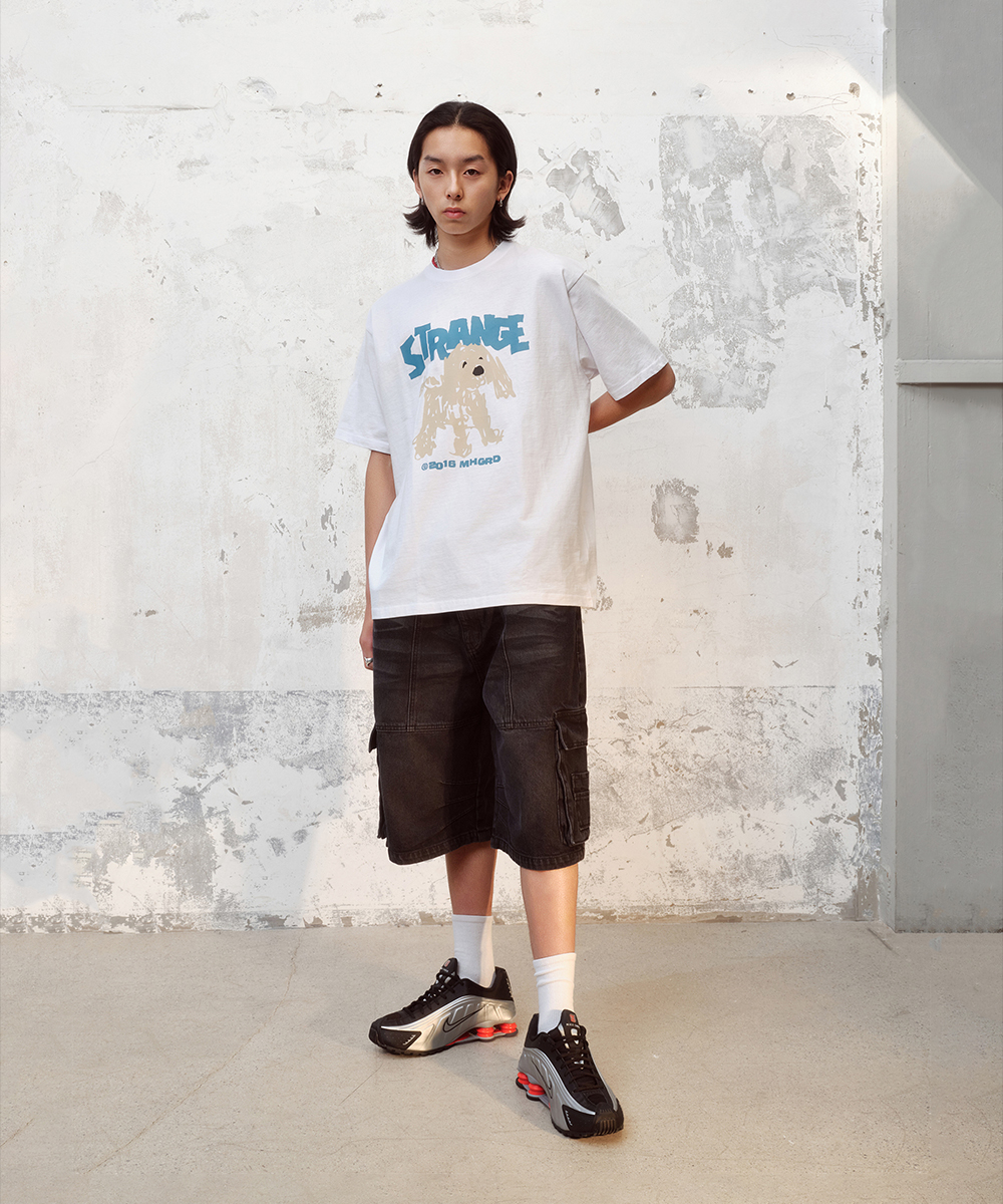 STRANGE PUPPY TEE[BLACK] | ファッション通販サイト NUGU