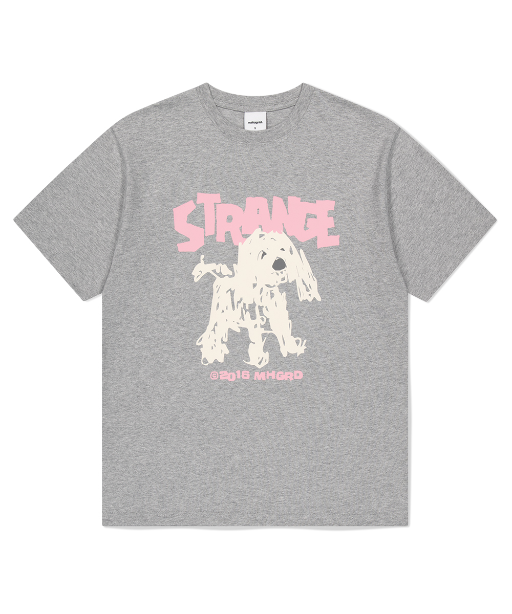 STRANGE PUPPY TEE[GREY]