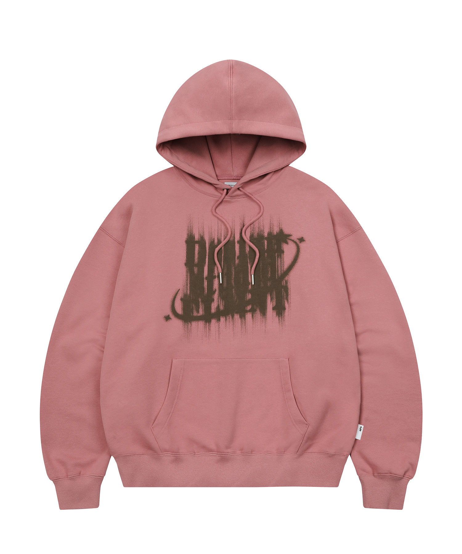 Optical Graphic Hoodie-Dusty Pink | ファッション通販サイト NUGU
