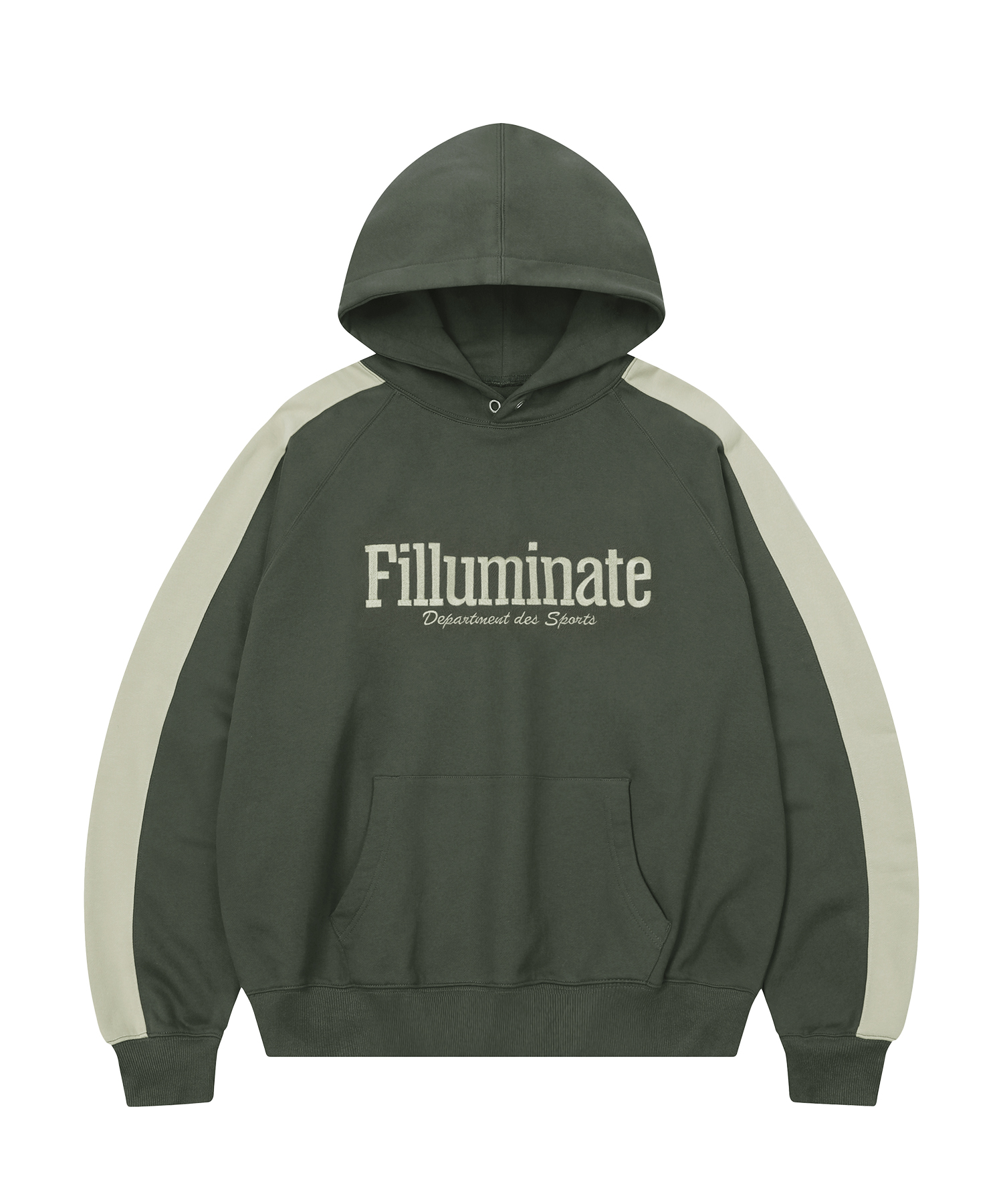 Sports Block Hoodie-Charcoal | ファッション通販サイト NUGU