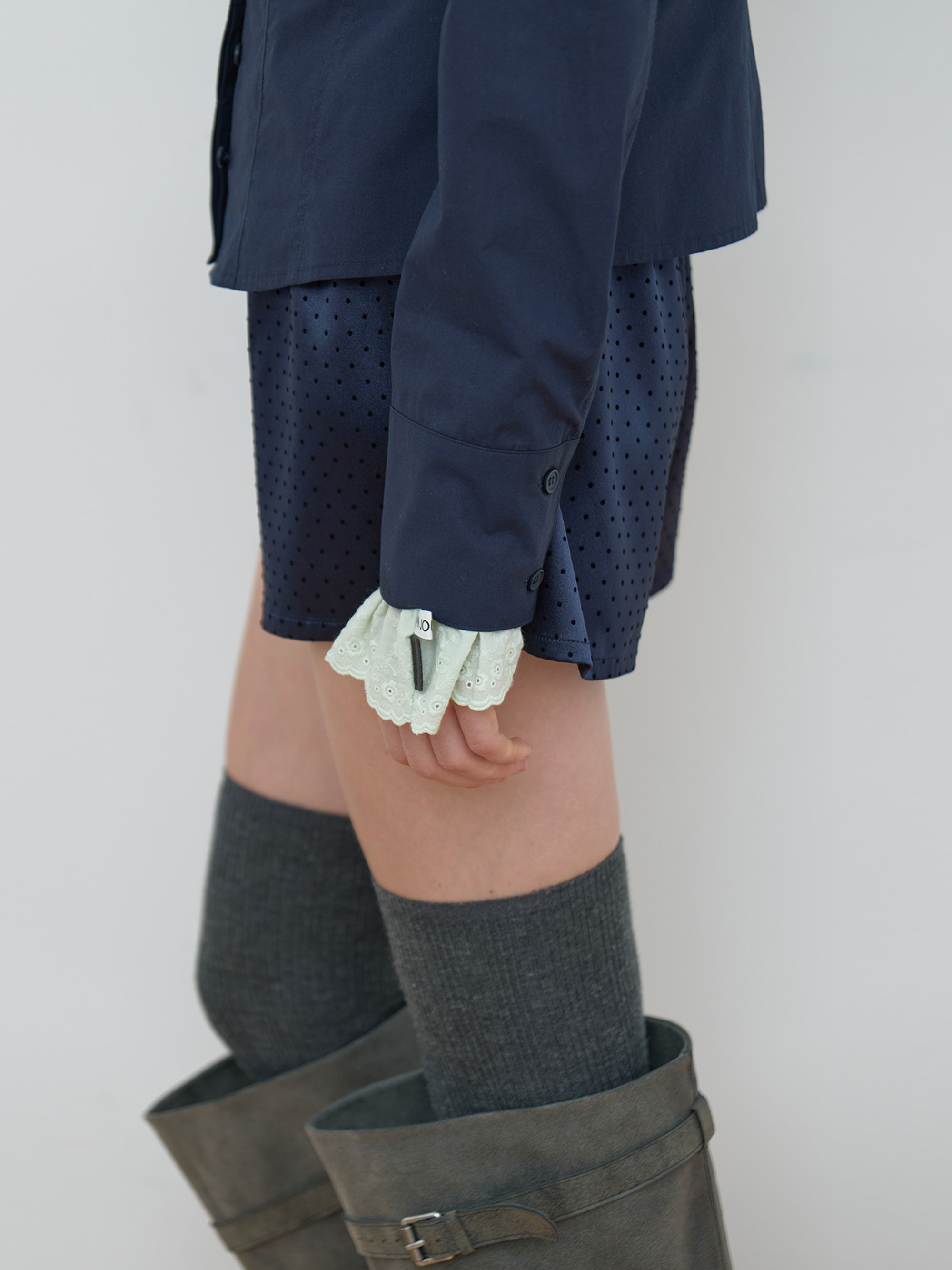 MINI ANKLE SCRUNCH SET_MINT