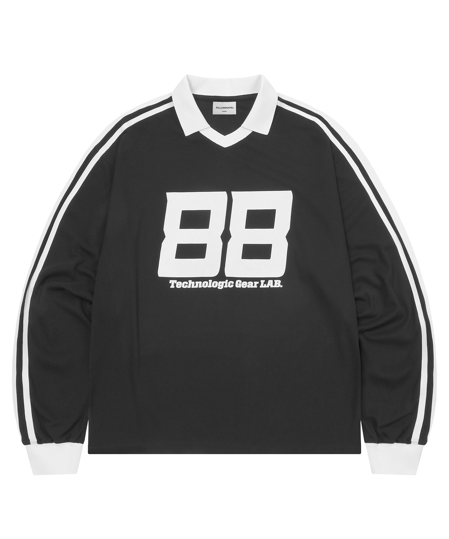 88 Racing Jersey Long Sleeve-White | ファッション通販サイト NUGU