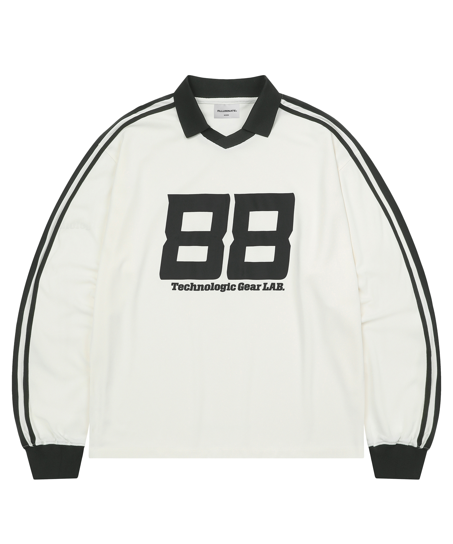 F.ILLUMINATEの88 Racing Jersey Long Sleeve 全2色 88 Racing Jersey Long Sleeve-White | ファッション通販サイト NUGU