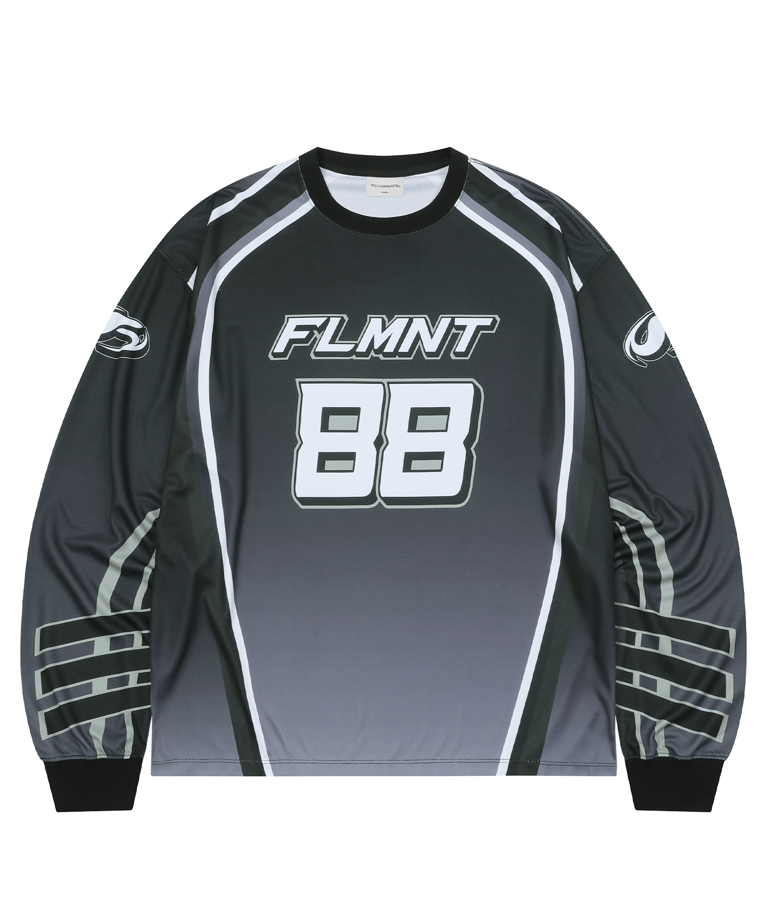 F.ILLUMINATEの88 Racing Jersey Long Sleeve 全2色 88 Racing Jersey Long Sleeve-White | ファッション通販サイト NUGU
