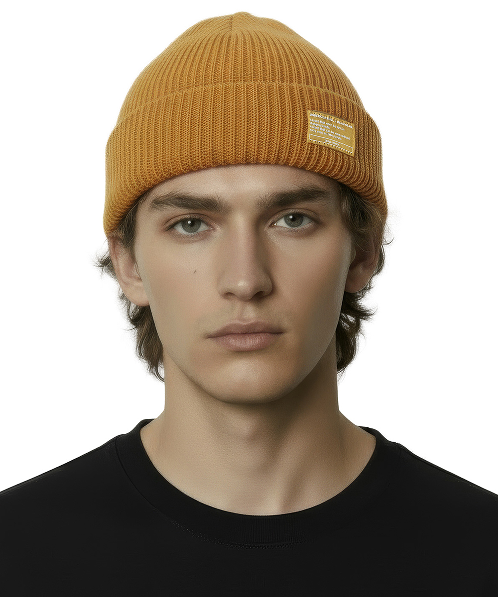 BEANIE / MONK FIT / MUSTARD(冬のショービーニー) | ファッション通販