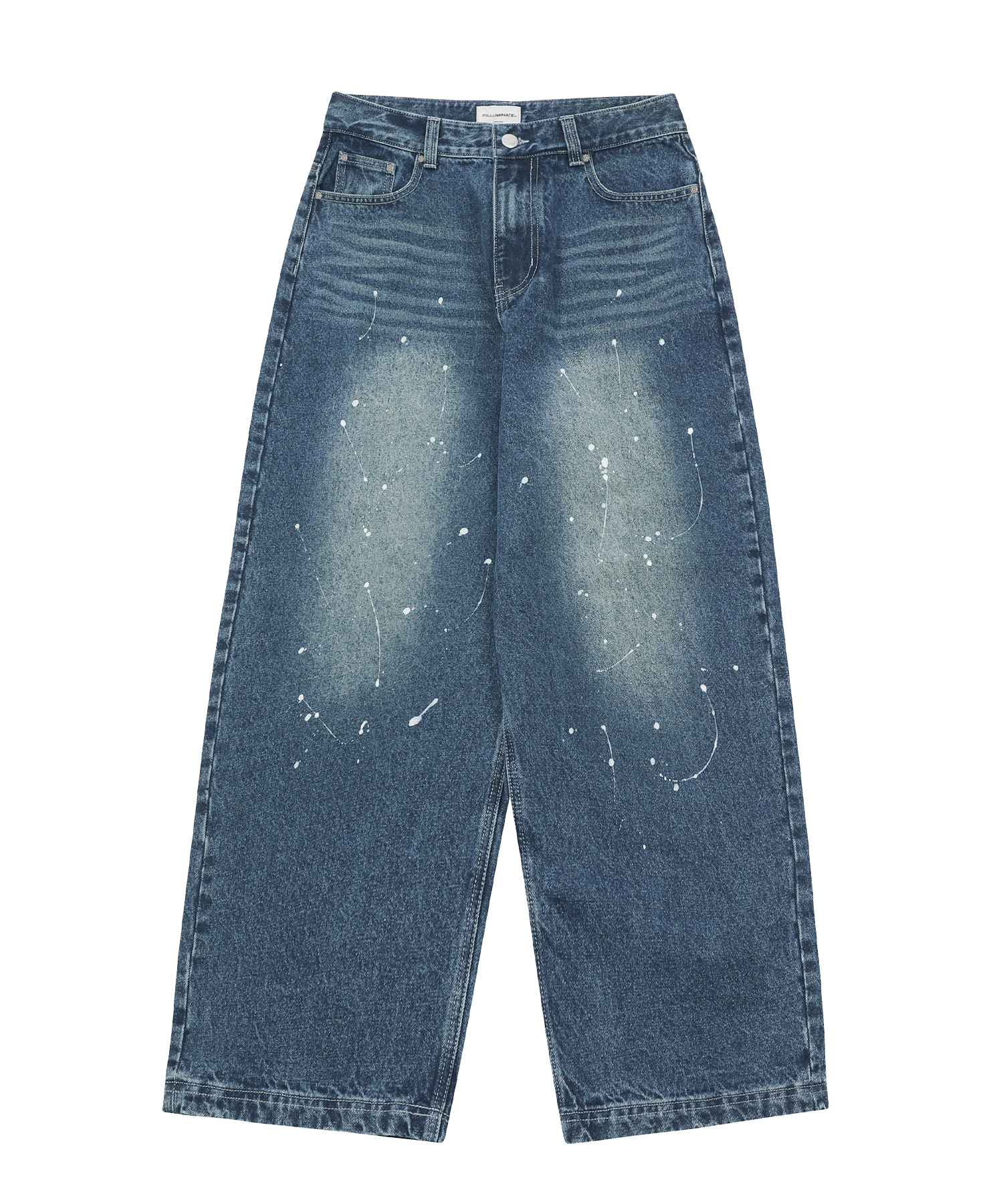 ☆韓国☆［MUCENT］PALMA WIDE DENIM PANTS 2color S-2XL PALMA WIDE DENIM PANTS (2Color) | ファッション通販サイト NUGU