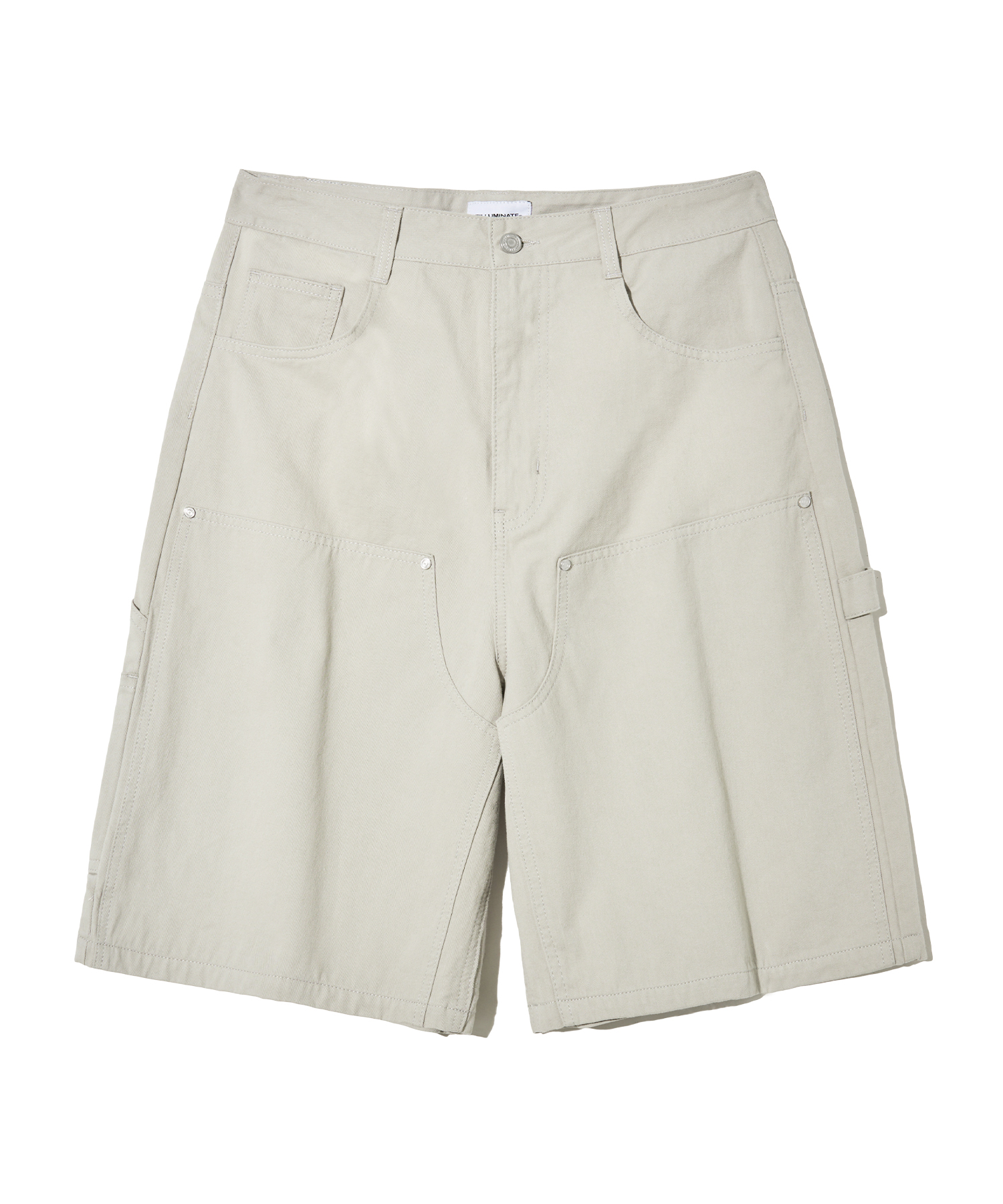 【U LAN】Mute Dyeing Bermuda Cargo Pants U LAN】Mute Dyeing Bermuda Cargo Pants