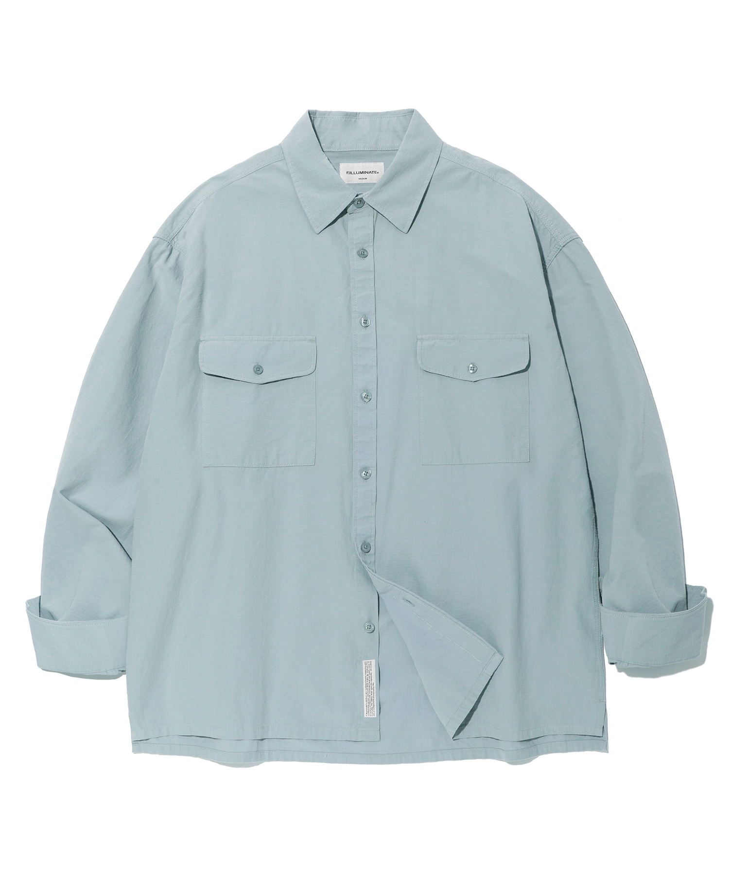 ☆F.ILLUMINATE☆ Daily Pocket Shirt Sky Blue Daily Pocket Shirt-Sky Blue | ファッション通販サイト NUGU