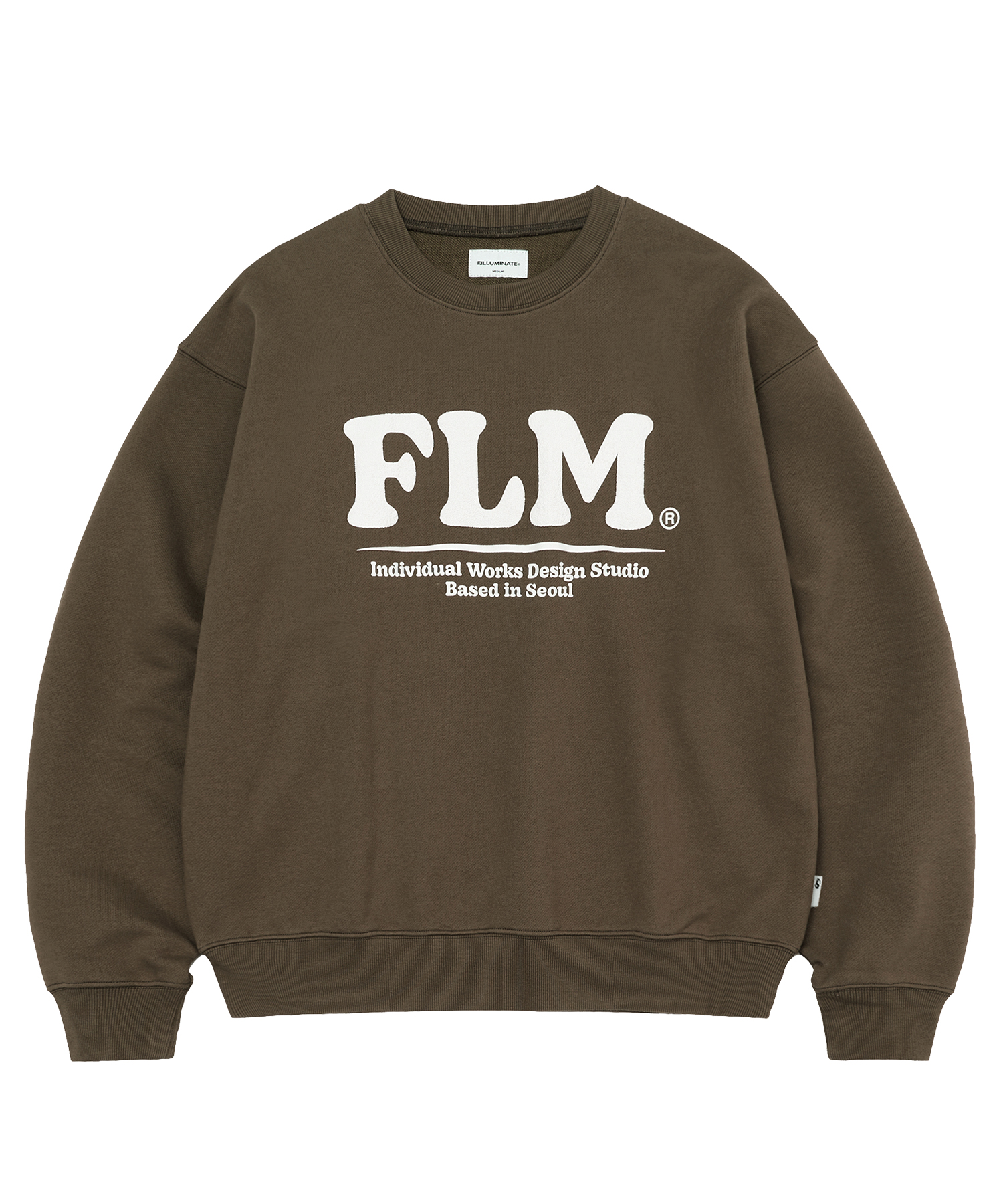 スウェット・トレーナー F.ILLUMINATE Slant Symbol Logo Sweatshirt 5JH378 F.ILLUMINATEのOverfit Arch Logo Sweat Shirt 全7色 (F