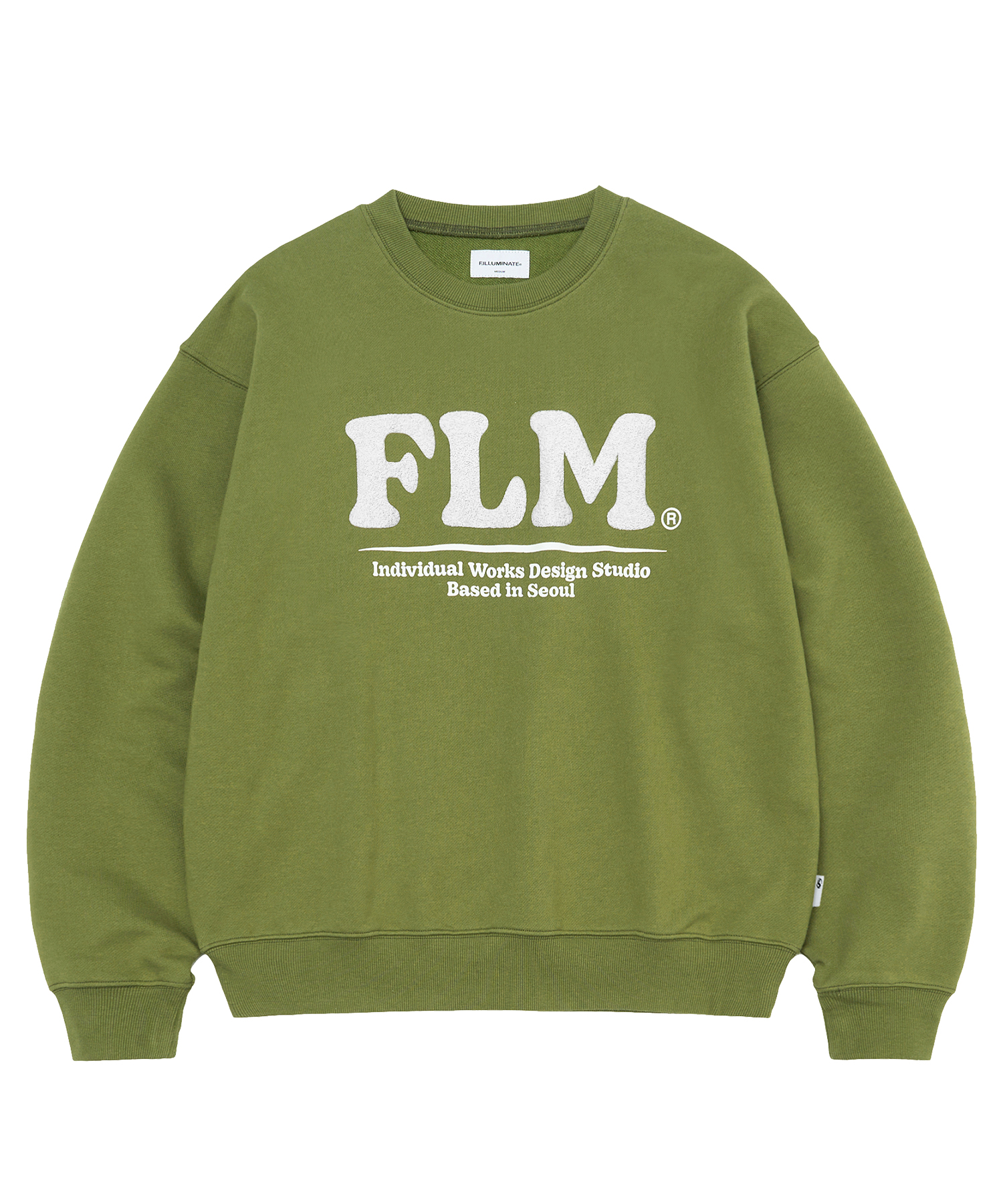 PAUL GREEN Emely ウーマントレーナー FLM Bold Logo Sweat Shirt-Olive | ファッション通販サイト NUGU