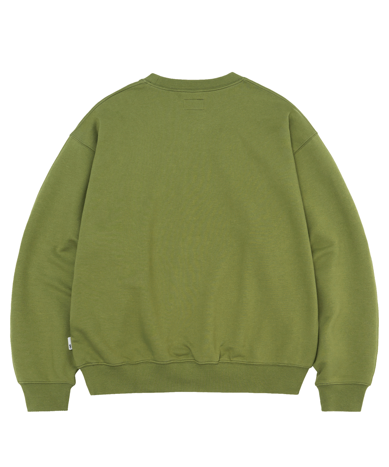 FLM Bold Logo Sweat Shirt-Olive | ファッション通販サイト NUGU
