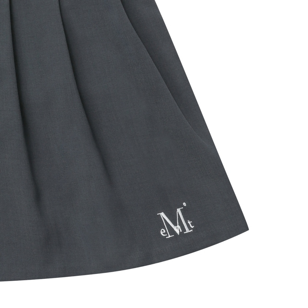 【MUCENT】 BEMINE RIBBON PLEATED SKIRT (2COLOR) /追跡付 BEMINE RIBBON PLEATED SKIRT (2COLOR) | ファッション通販