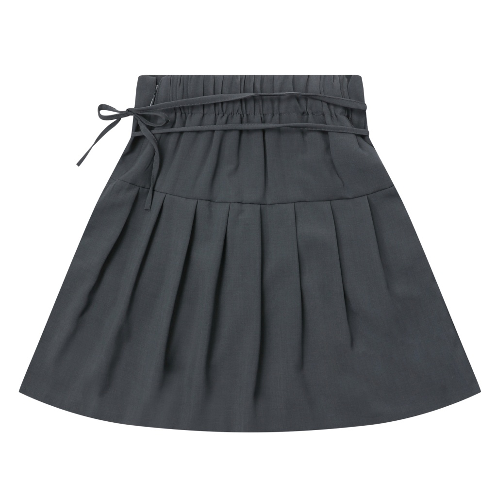 【MUCENT】 BEMINE RIBBON PLEATED SKIRT (2COLOR) /追跡付 MUCENT_0058.JPG