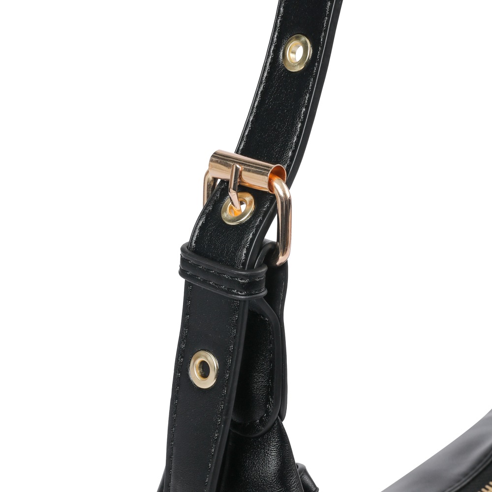 ★MUCENT★ MERCY EYELET HALF MOON MINI CROSS BAG (Unisex) MERCY EYELET HALF MOON MINI CROSS BAG UNISEX | ファッション