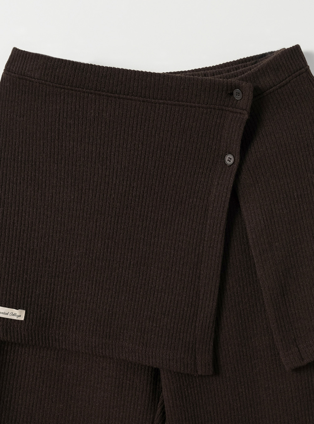 Mary Wrap Skirt Pants (Black) | ファッション通販サイト NUGU