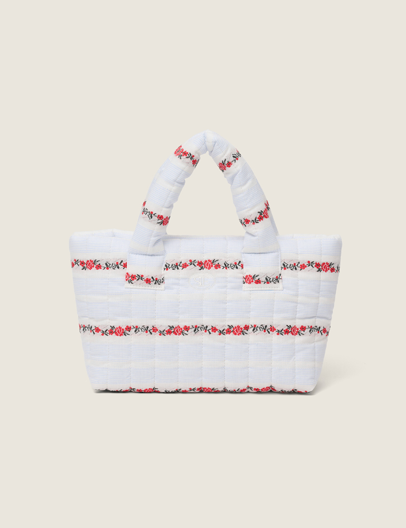 Mini Flower Padding Bag (Ivory) | ファッション通販サイト NUGU