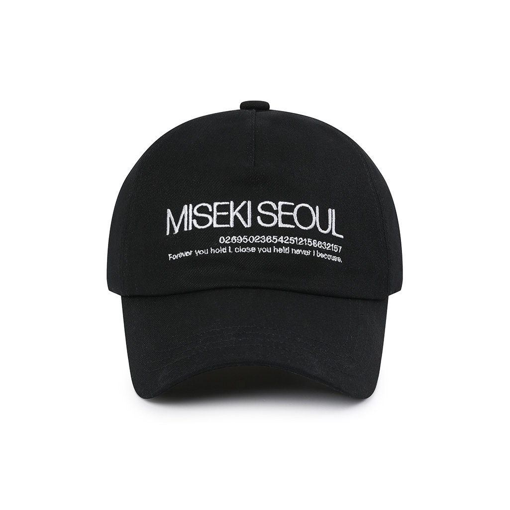 【Miseki SEOUL】Misekiseoul logo ball cap Misekiseoul logo ball cap WHITE | ファッション通販サイト NUGU