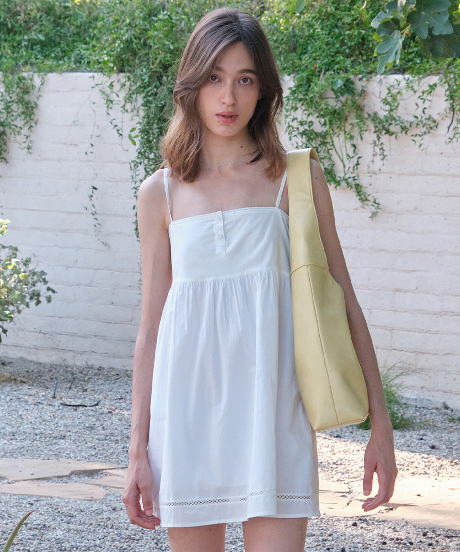 Momo Mini Dress - Ivory