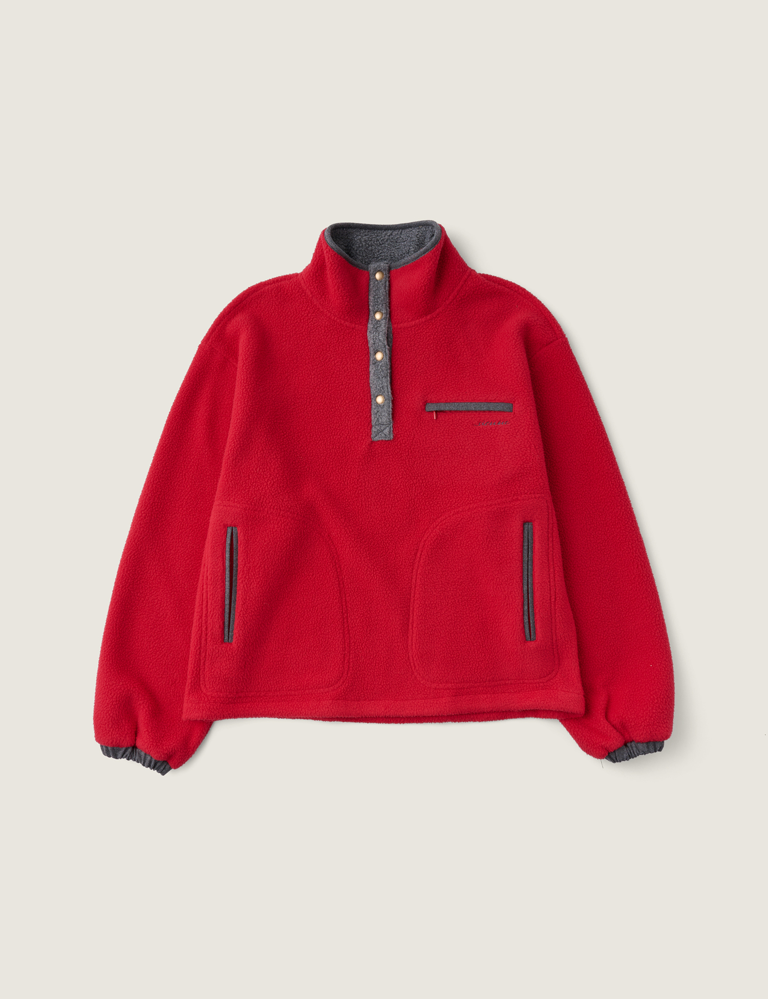 Montana Fleece Anorak (Red)