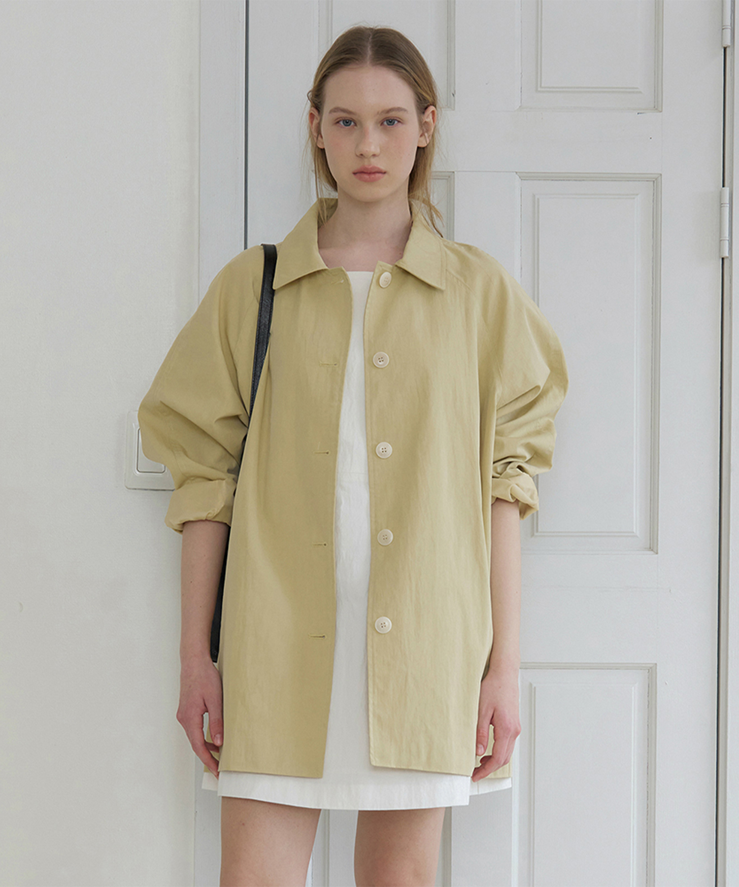 Most Half Trench Coat - Butter