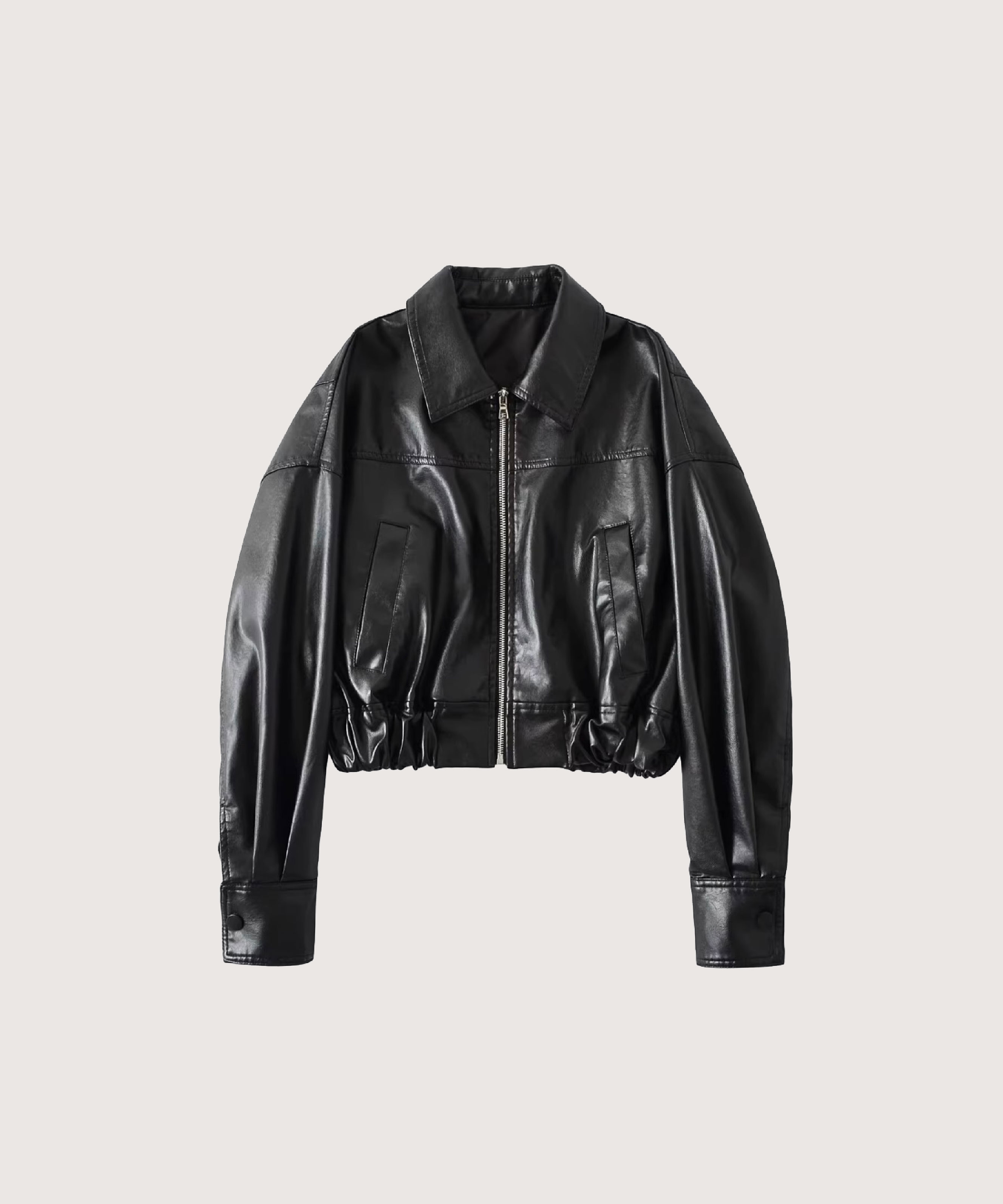 【ADSB X OTTOLINGER】送料/関税込 DENIM FAUX LEATHER JACKET ADSB X OTTOLINGER DENIM FAUX LEATHER JACKET | ファッション