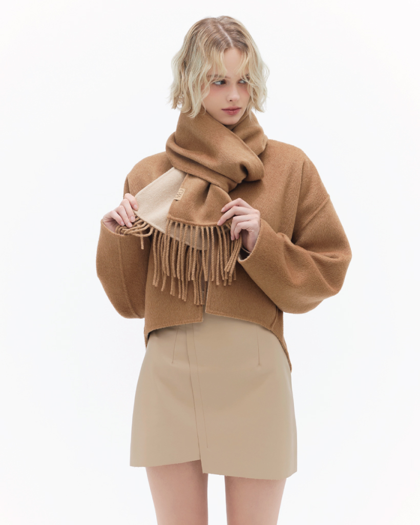 Tone-on-Tone Reversible HM Coat