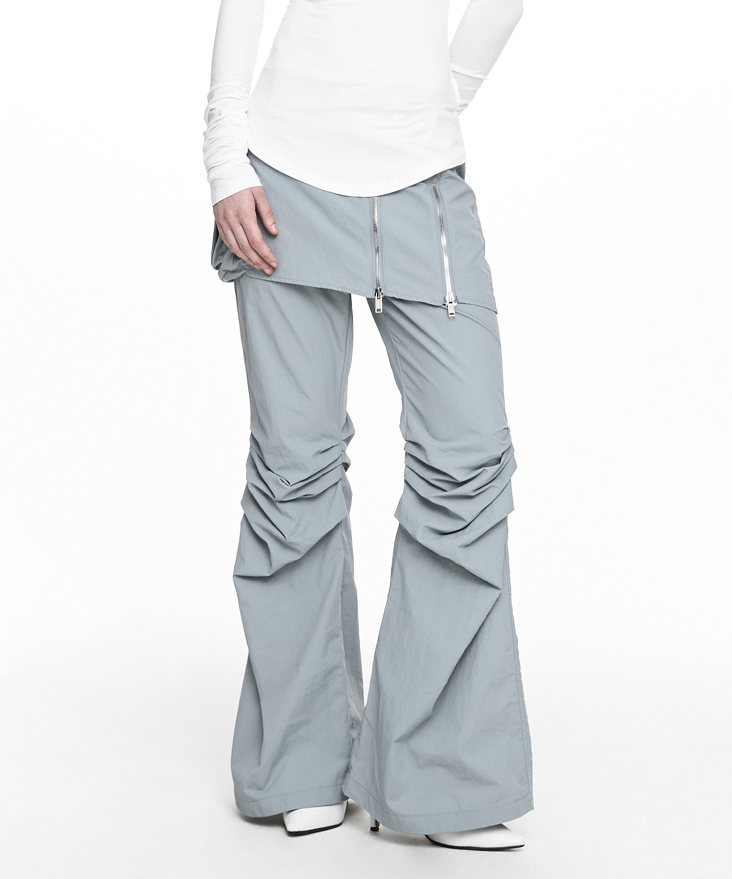 OBLIQUE LINE QUILTED PANTS LAVENDER | ファッション通販サイト