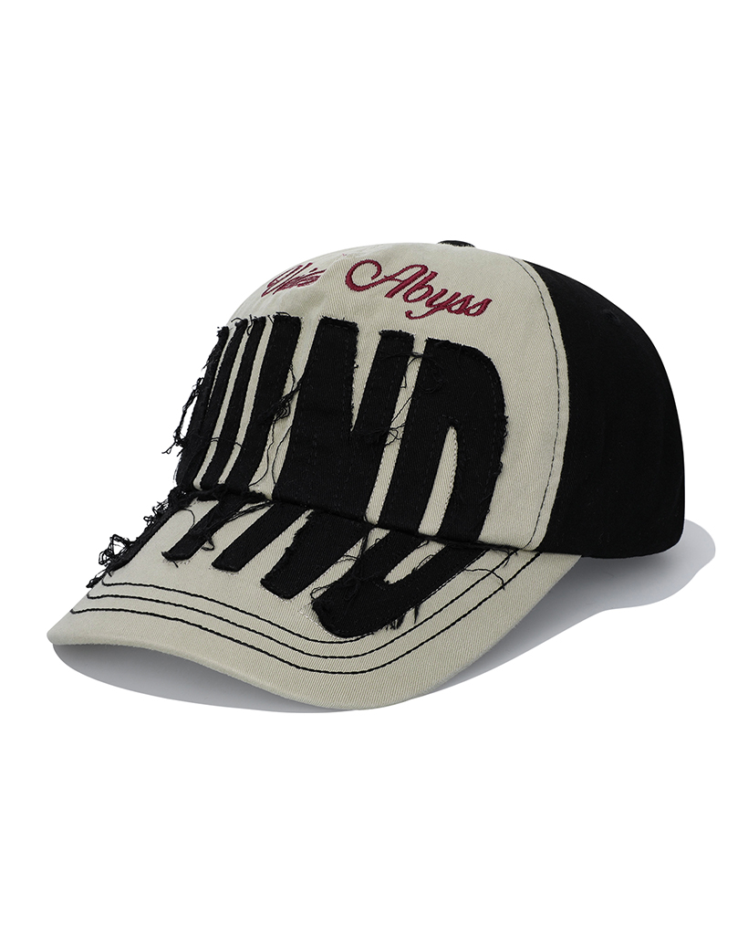 N4ND Logo Applique Ball Cap - Black