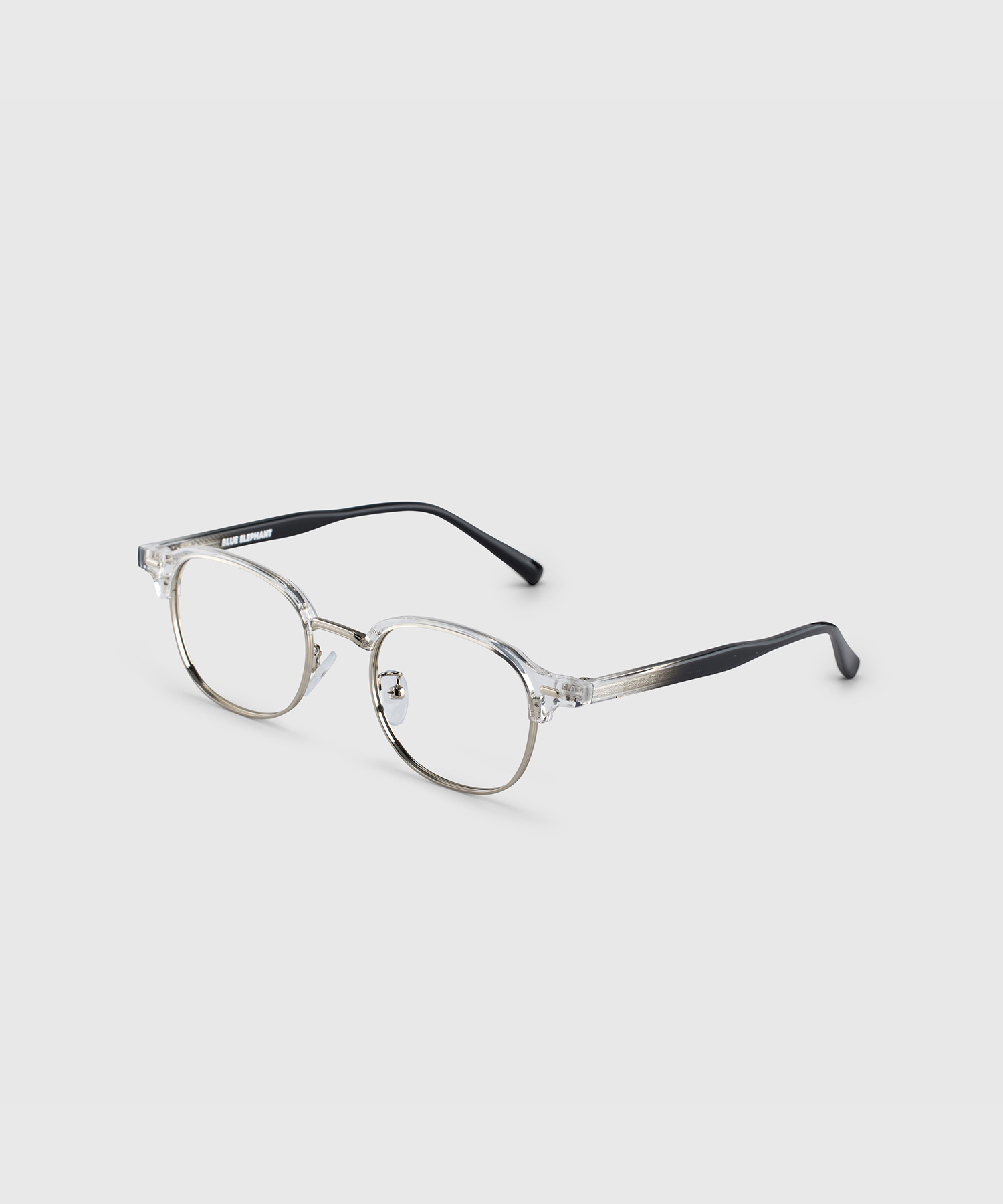 メガネ BLUE ELEPHANT NARROW crystalblack 5005054168 MUSINSA公式 | BLUE ELEPHANT GENO crystal-black