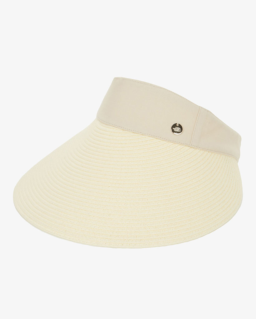 【THE NOTRH FACE】 W FLEXI WEAVING SUN バイザ‐ IVORY THE NOTRH FACE】 W FLEXI WEAVING SUN バイザ‐ IVORY