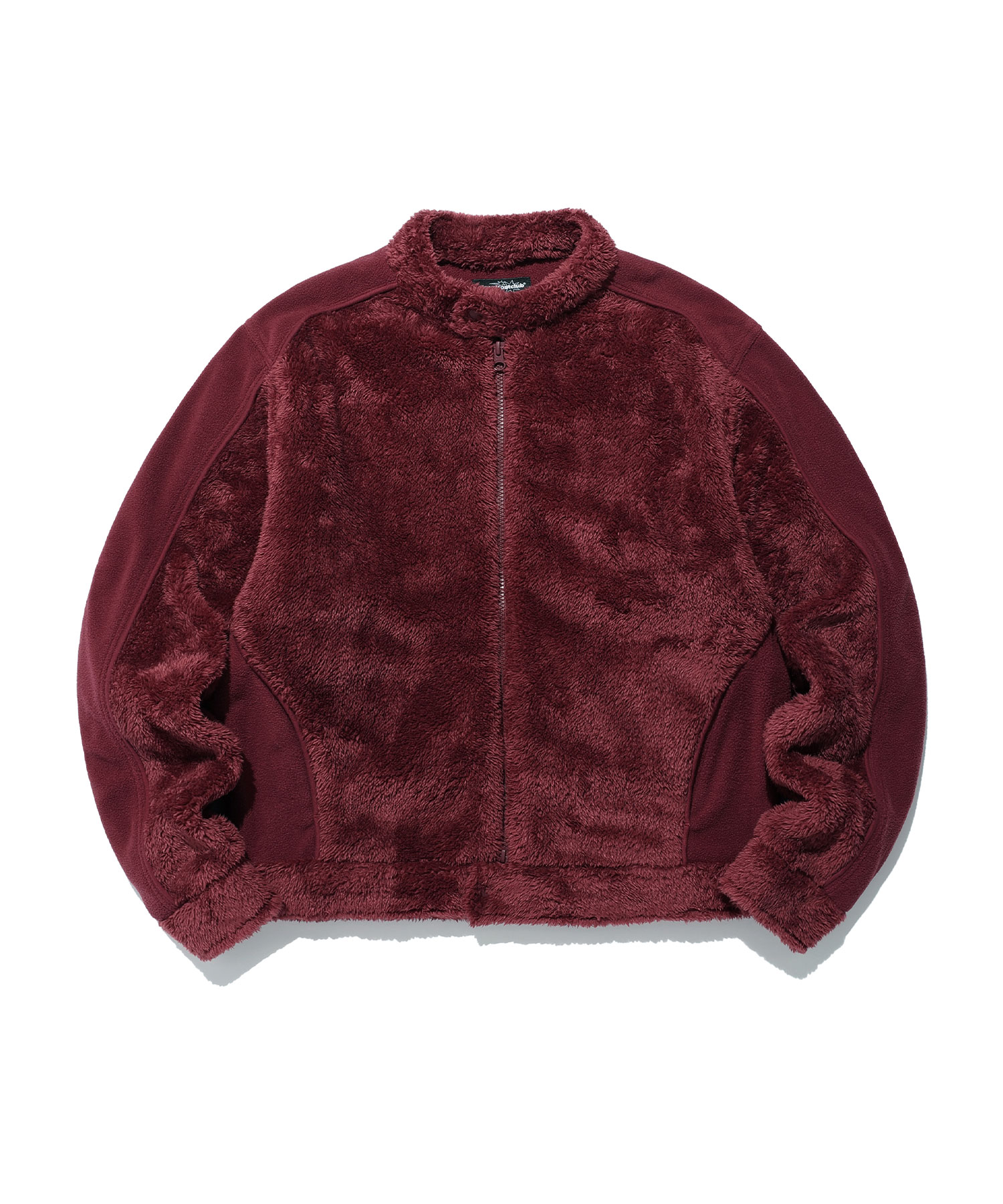 フリースジャケット [NICEGHOSTCLUB]FLEECE RACING JACKET_BLACK(NG2EFUB932A) FLEECE RACING JACKET_BLACK(NG2EFUB932A) | ファッション通販