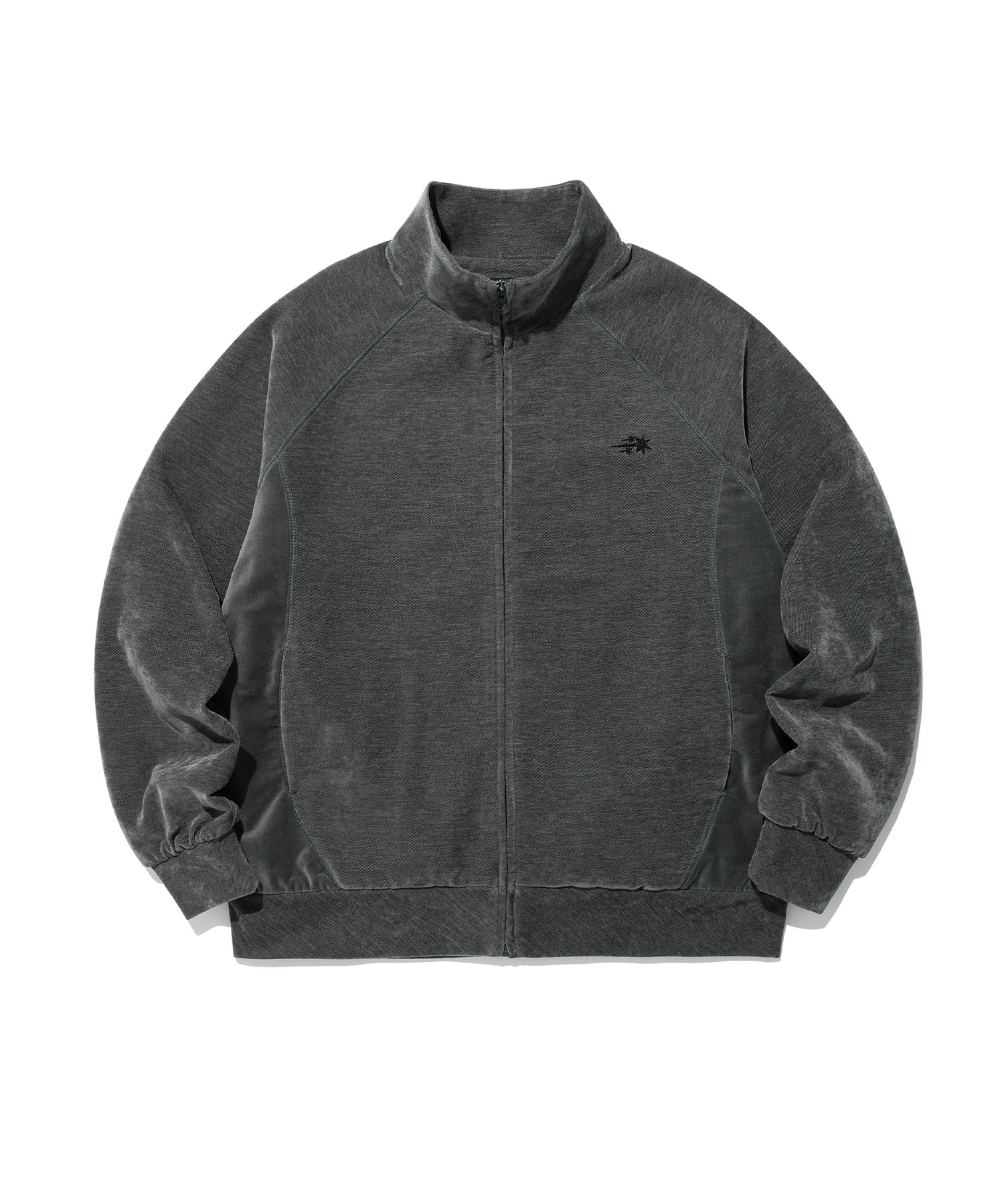 フリースジャケット [NICEGHOSTCLUB]FLEECE RACING JACKET_BLACK(NG2EFUB932A) FLEECE RACING JACKET_BLACK(NG2EFUB932A) | ファッション通販