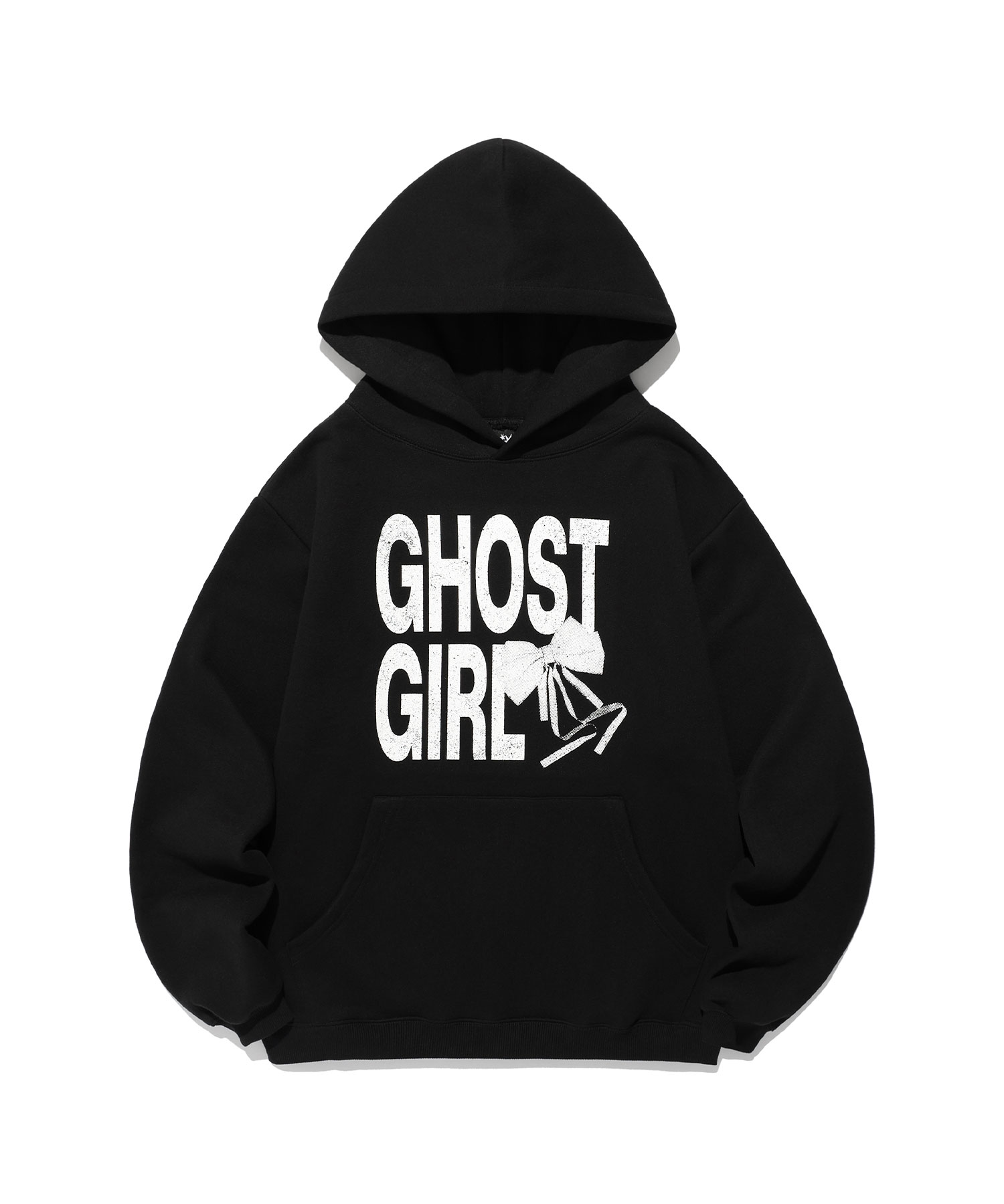 ★Nice Ghost Club★GHOST GIRL RIBBON HOODIE GHOST GIRL RIBBON HOODIE_BLACK(NG2EFUM408A) | ファッション