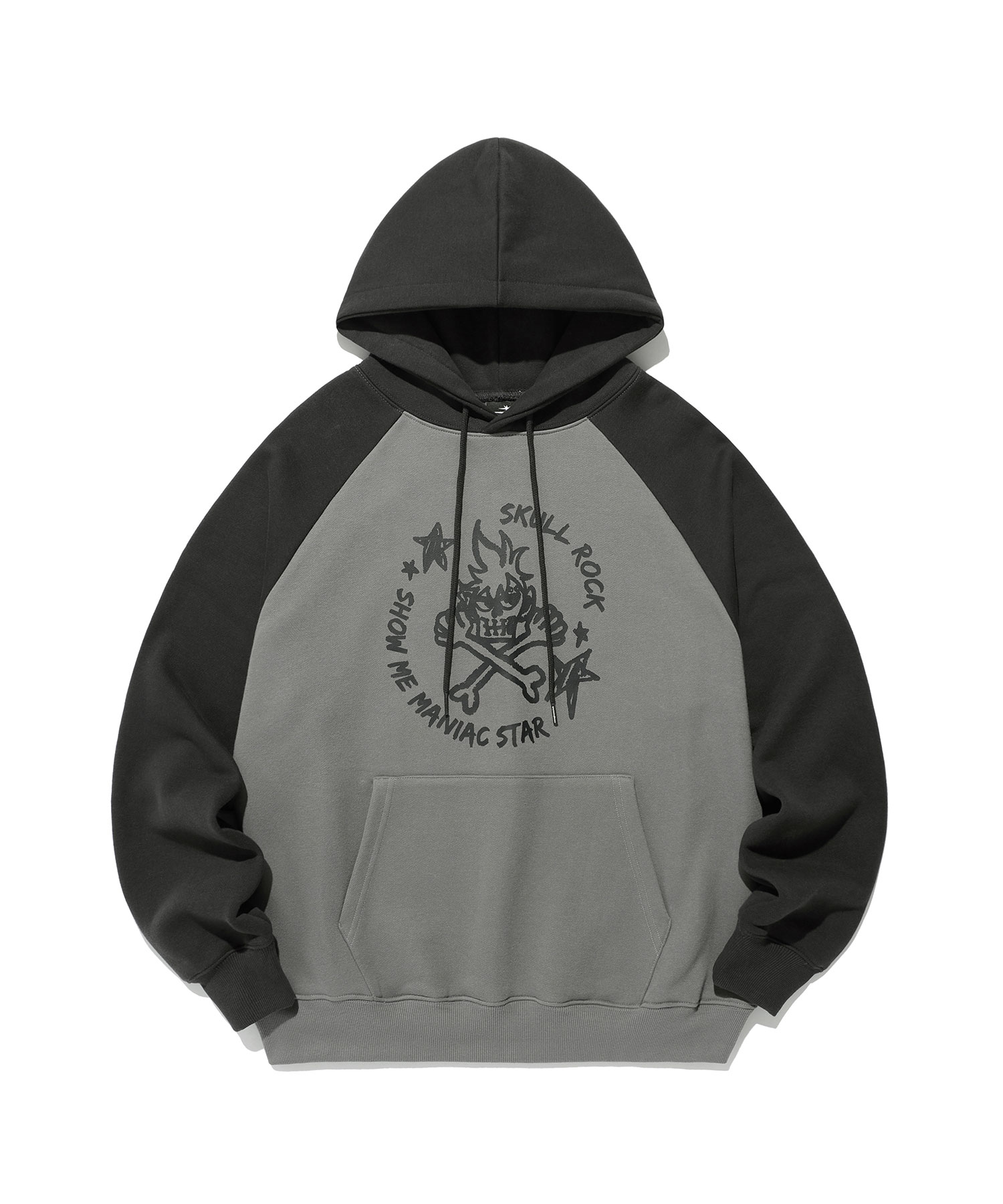 ステッチフード付きパーカーグレー | ファッション通販サイト NUGU