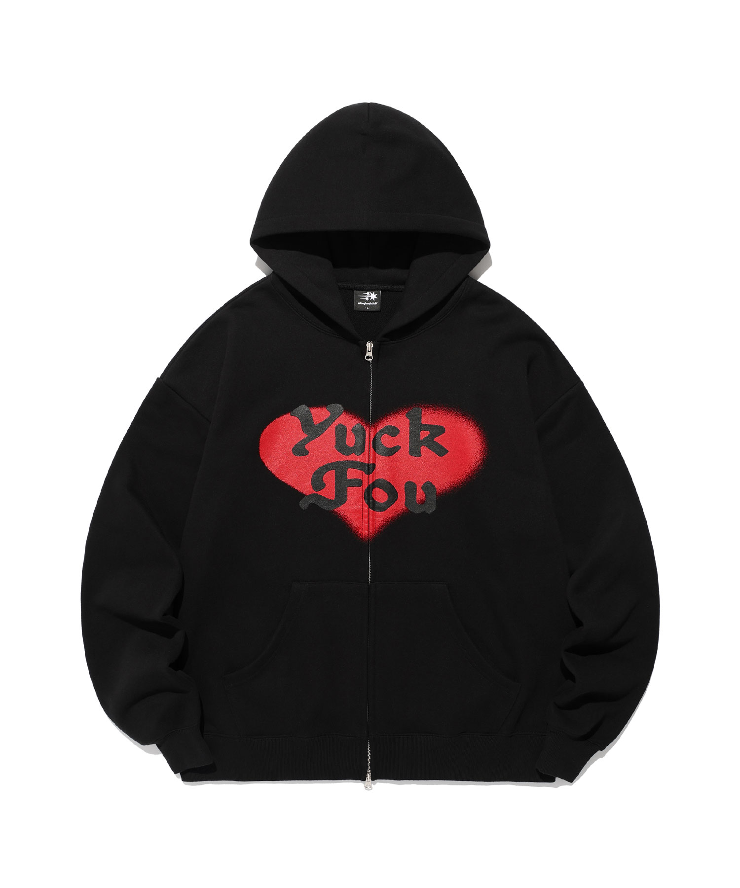 LOVE YUCK FOU HOODIE ZIP UP_KHAKI(NG2EFUM484A) | ファッション通販