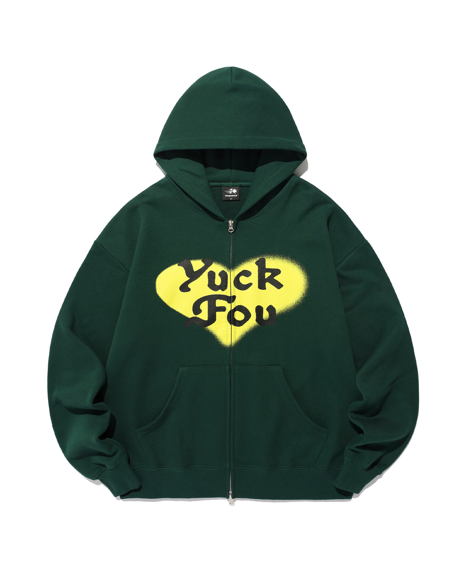 LOVE YUCK FOU HOODIE ZIP UP_KHAKI(NG2EFUM484A) | ファッション通販