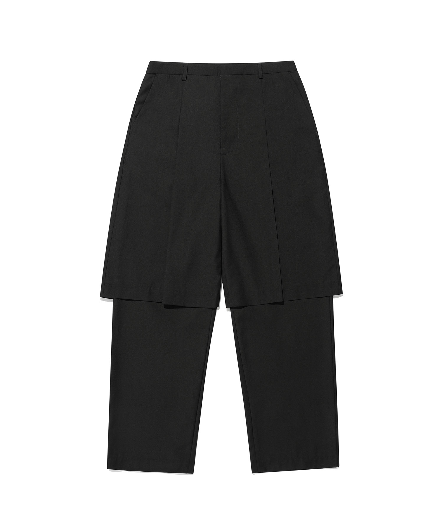 FFATS FRILL LAYERED SKIRT PANTS_BLACK(NG2EFUPA15A) | ファッション