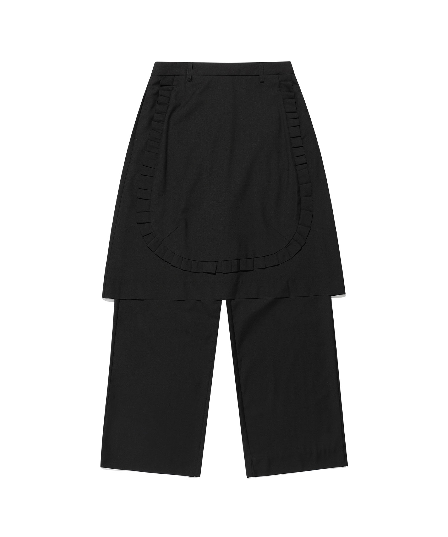 FFATS FRILL LAYERED SKIRT PANTS_BLACK(NG2EFUPA15A)