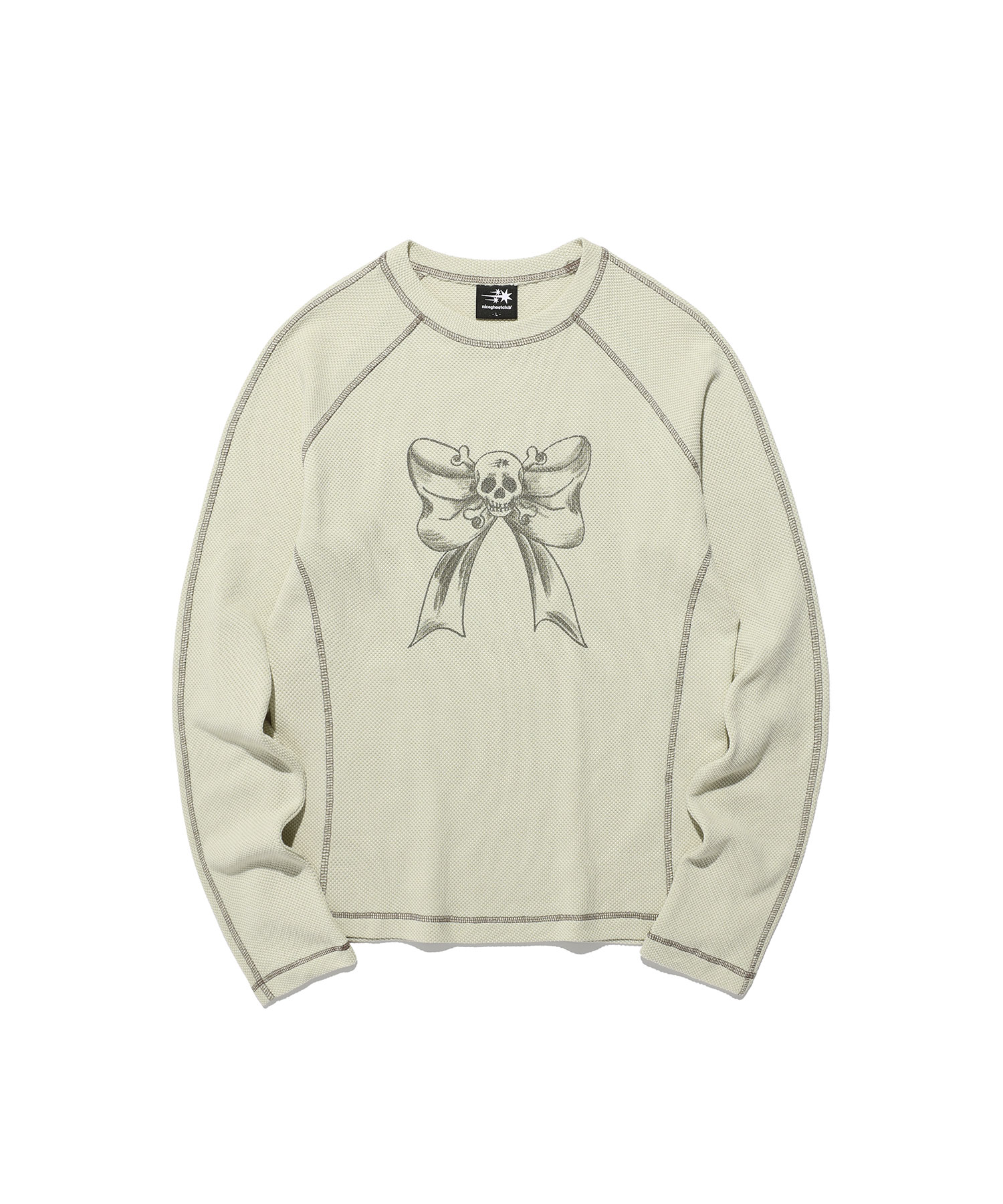 ◆SATUR◆ Angel graphic sweatshirt cream SA244UTM13CR MUSINSA | SATUR Angel graphic sweatshirt cream