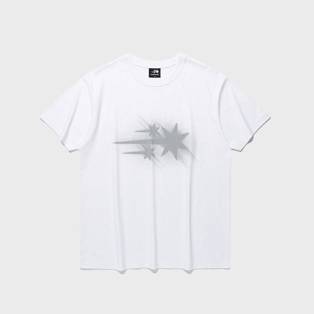 moving symbol tee[white/grey]