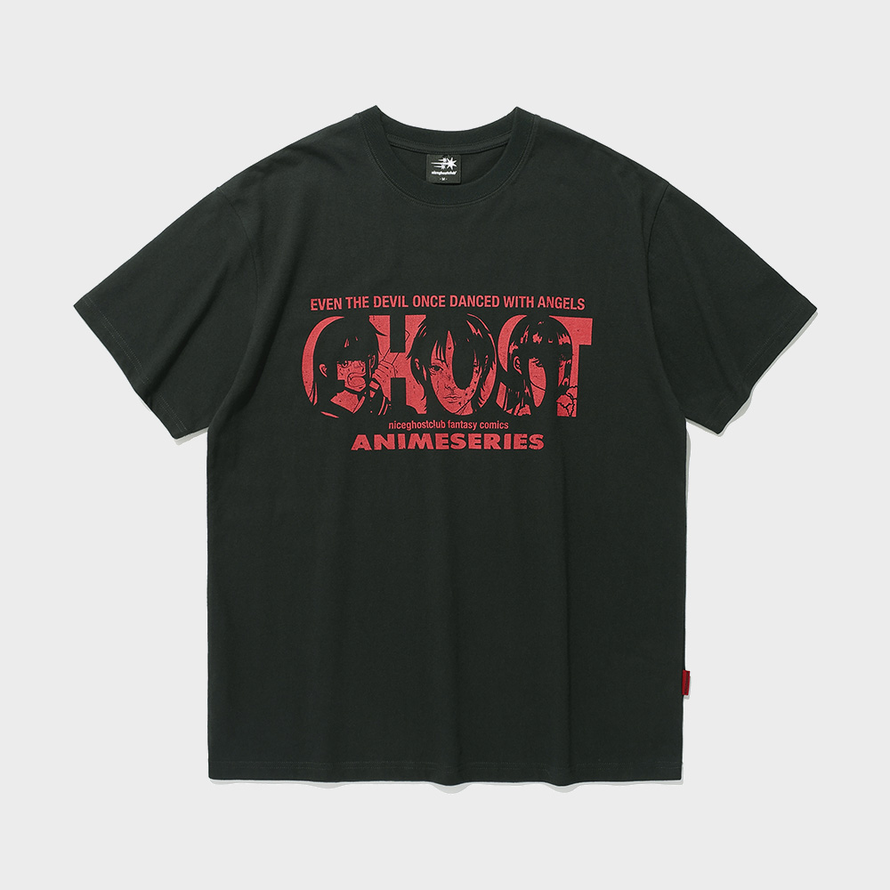 GHOST ANIME SERIES TEE[BLACK]