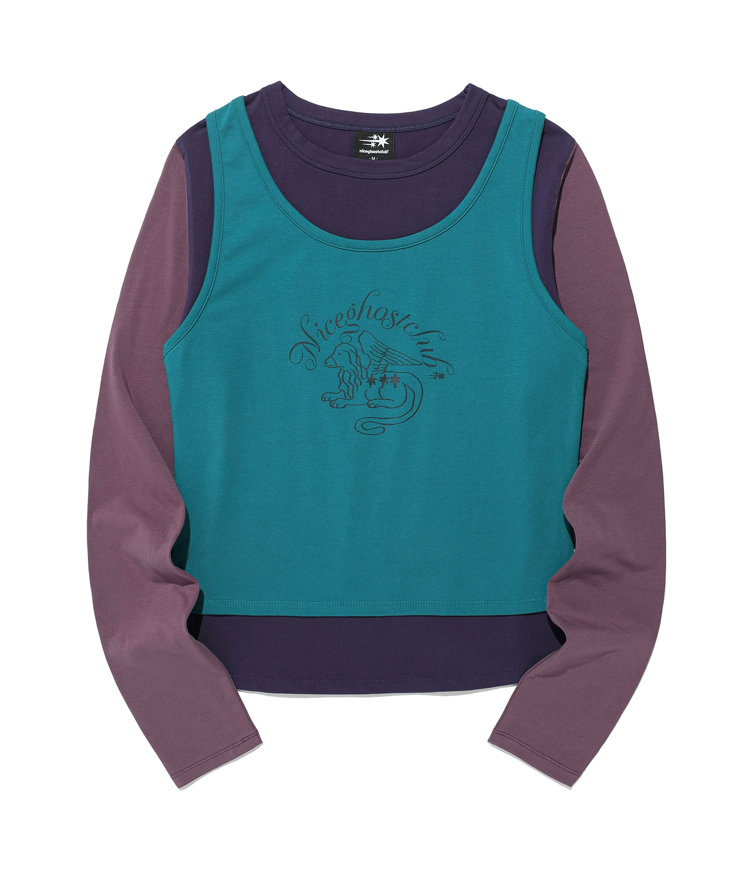 star pony sleeveles l/s tee[purple]