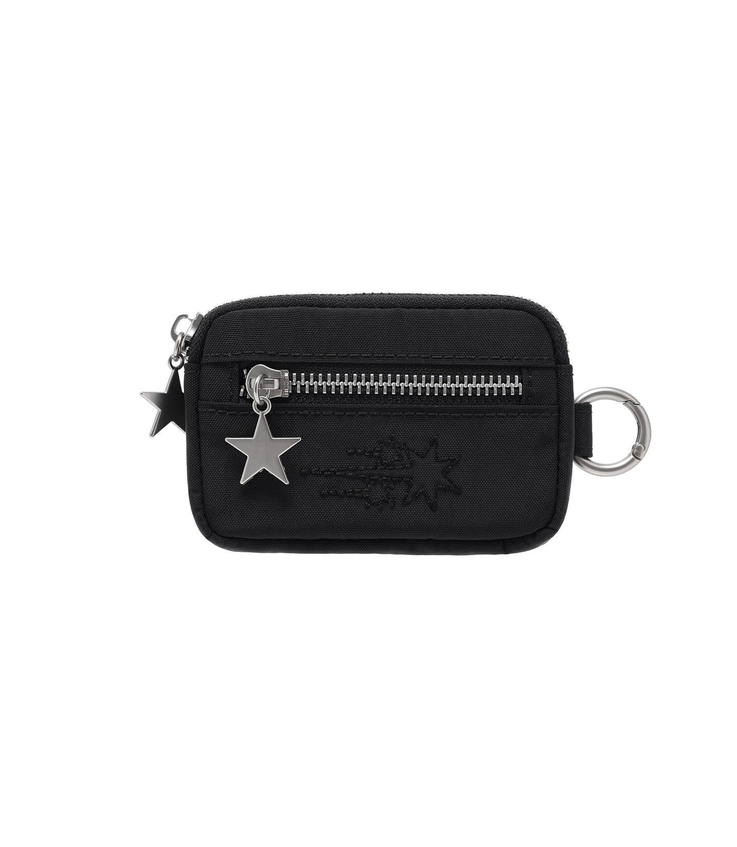 stitched 3star card wallet[black]