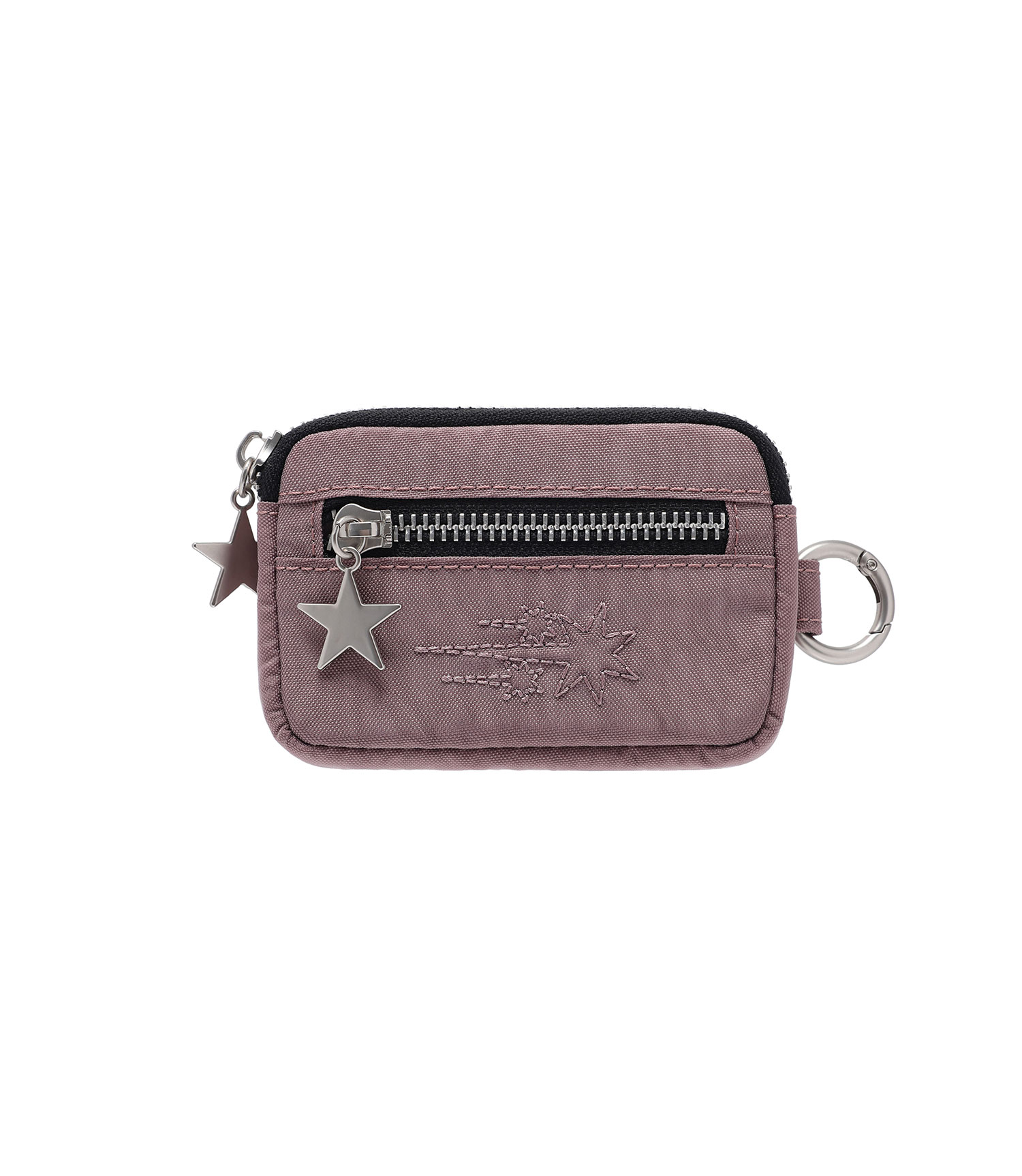 stitched 3star card wallet[purple]