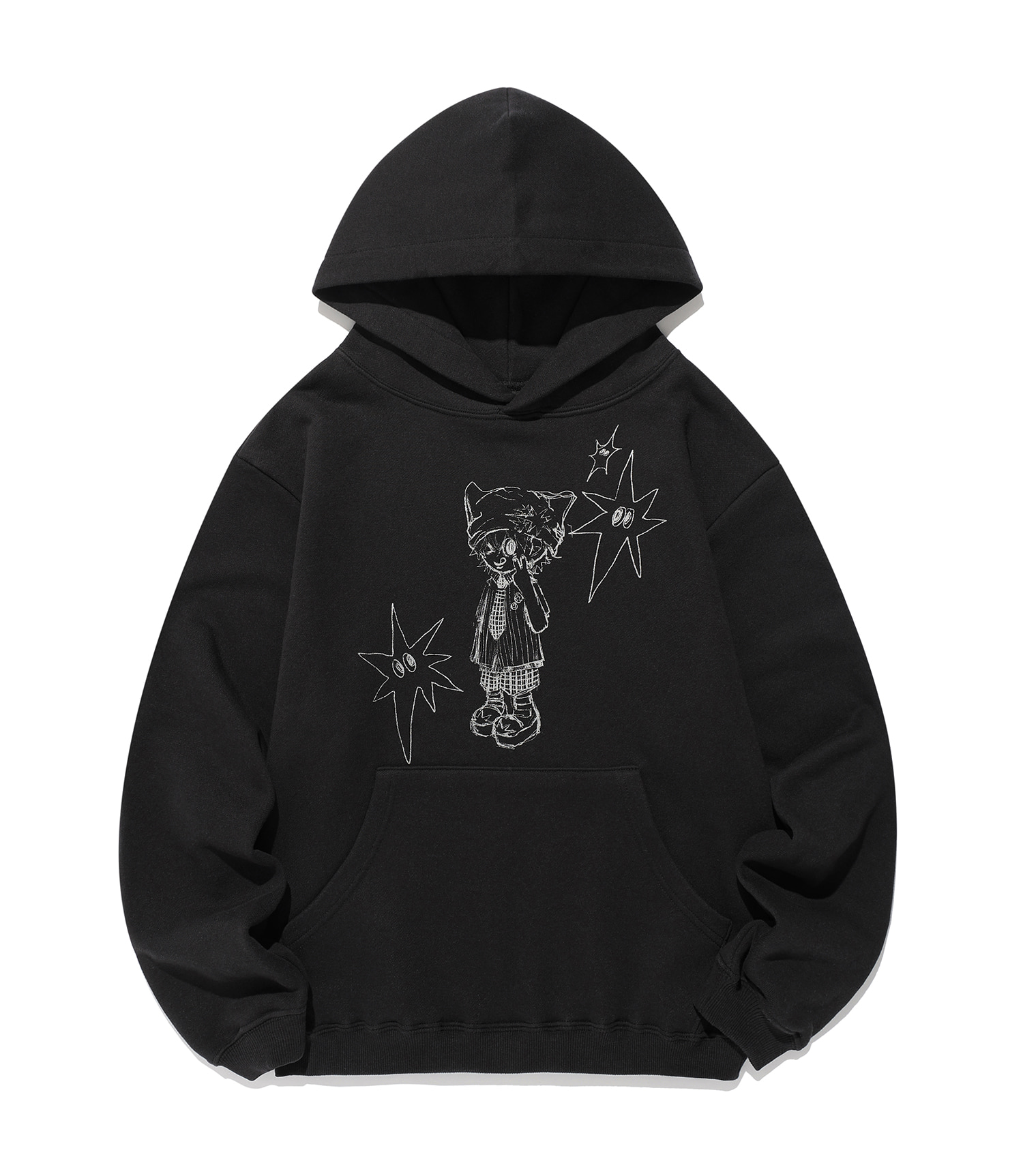 ngc boy hoodie[black]
