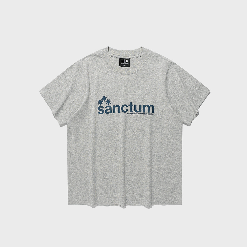 sanctum logo tee[grey]