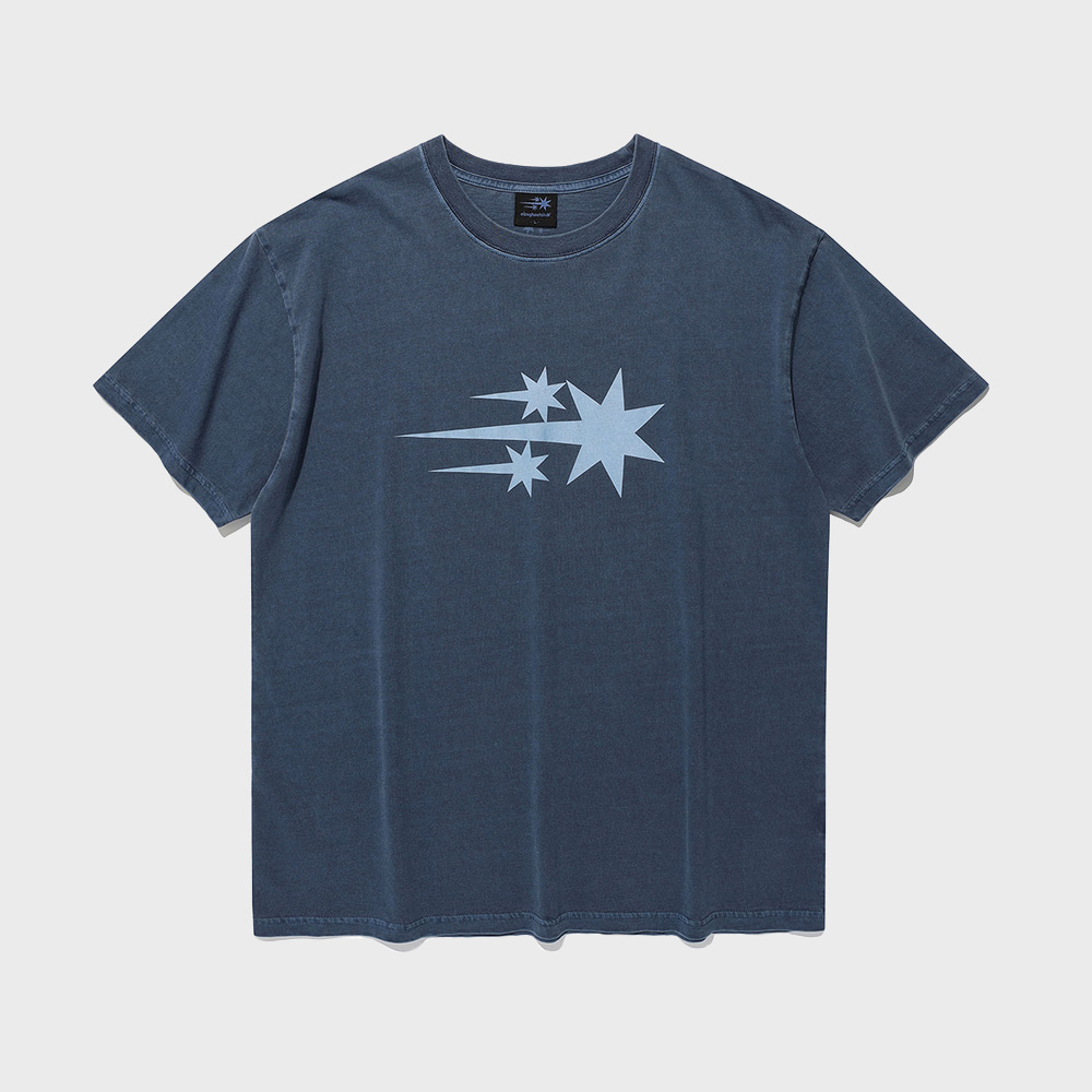 3star symbol pigment tee[blue]