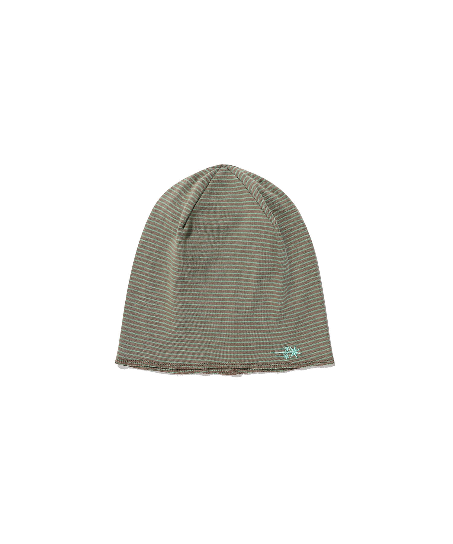 stripe tuck beanie[brown]