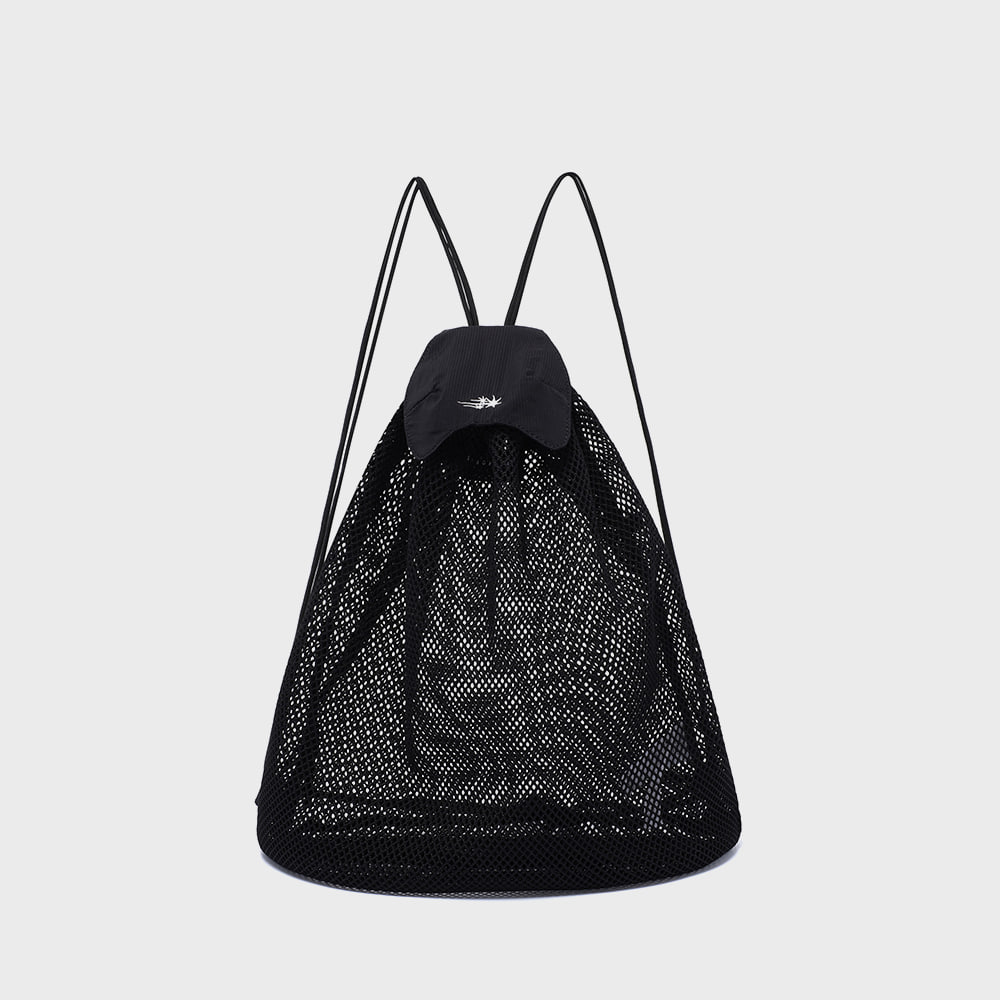 flap mesh gymsack[black]